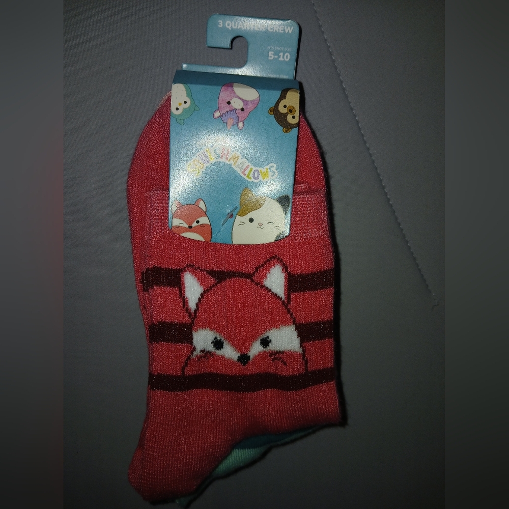 3FOR$12 Squishmallows Socks